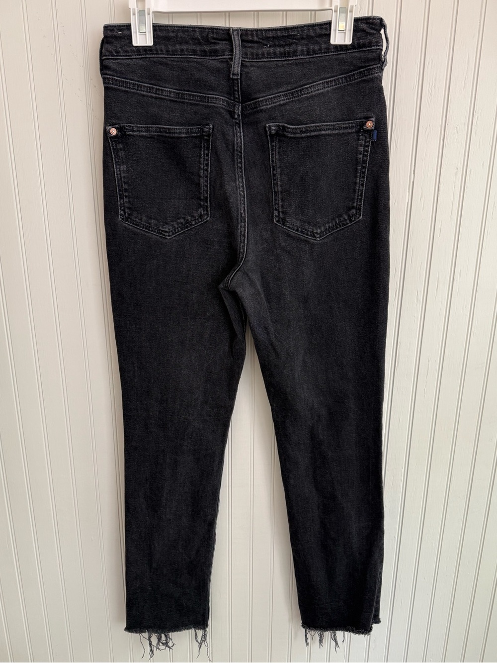 Pilcro Black Jeans Size 30 with Frayed Hem - Picture 5 of 5